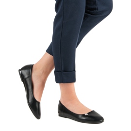 Černé balerínky černý 1