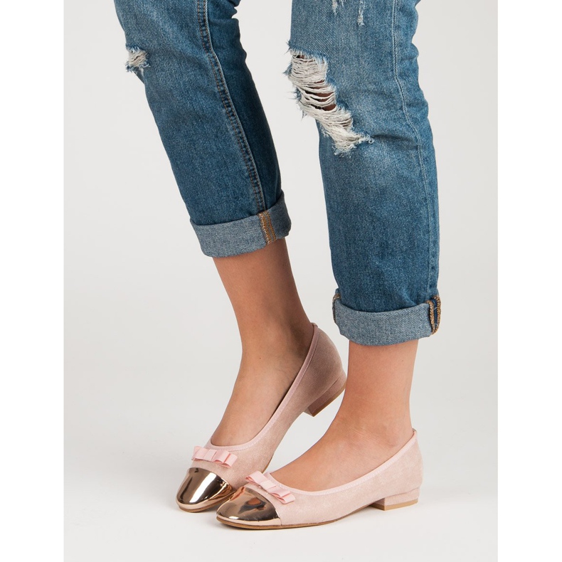 Comer Růžové balerínky žlutá růžový 1