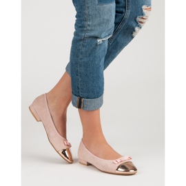 Comer Růžové balerínky žluť růžový 2