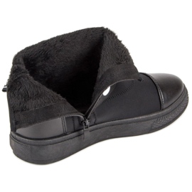 Bestelle Módní vysoké tenisky bílý černá 2