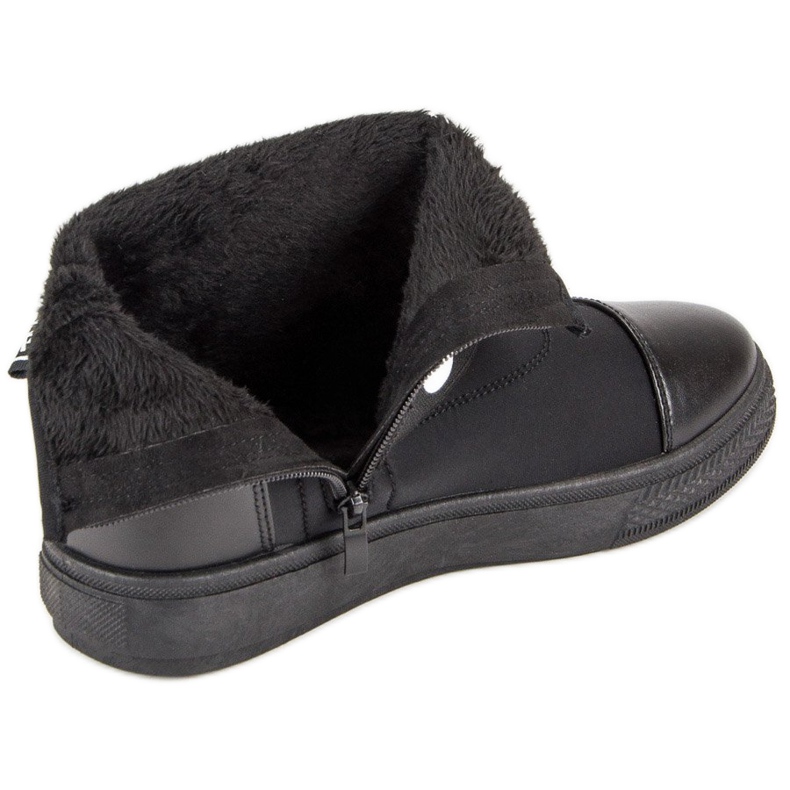 Bestelle Módní vysoké tenisky bílý černý 2