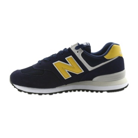 New Balance ML574SMB PIGMENT S MOSAZEM žluť námořnická modř 2