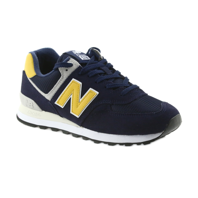 New Balance ML574SMB PIGMENT S MOSAZEM žluť námořnická modř 1