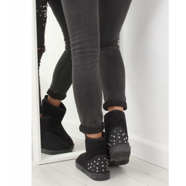 Černé dámské sněhové boty M297 Black černý 1
