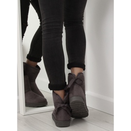 Emusy sněhové boty šedé 6608 šedé šedá 2 Emusy sněhové boty šedé 6608 šedé šedá 2