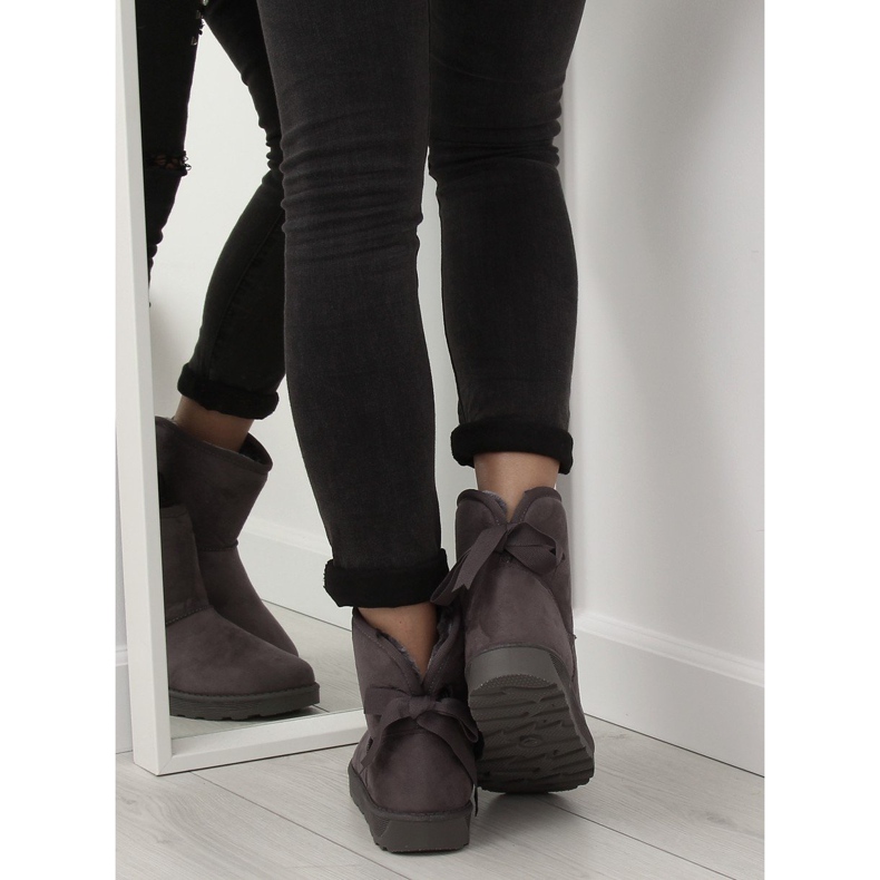 Emusy sněhové boty šedé 6608 šedé šedá 2 Emusy sněhové boty šedé 6608 šedé šedá 2