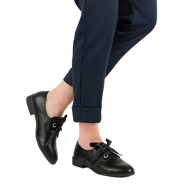 Tina&Co Vázané brogues černý 2