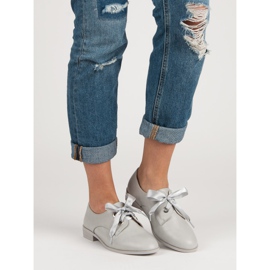 Tina&Co Vázané brogues šedá 2