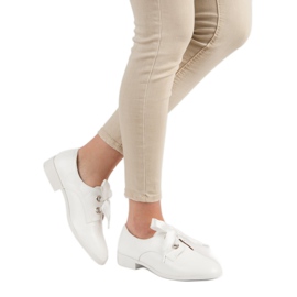 Tina&Co Vázané brogues bílý 1