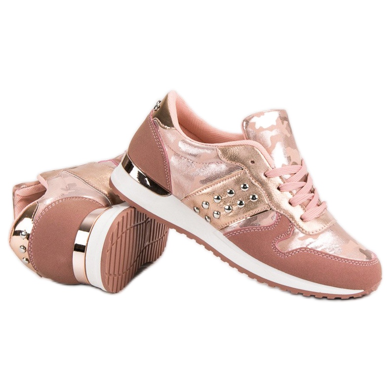 Módní sportovní obuv žlutá růžový 1 Módní sportovní obuv žlutá růžový 1