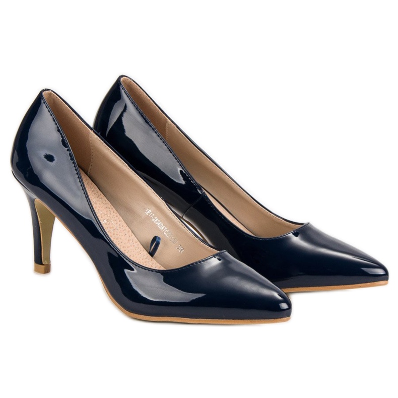 Tmavě modré lodičky VINCEZA námořnická modrá 1