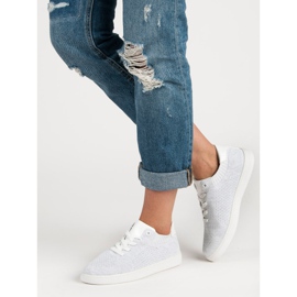 Pohodlná sportovní obuv bílý 2