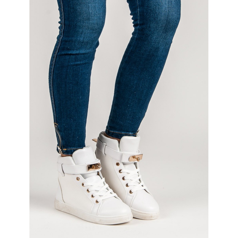 Bílé tenisky bílý 1