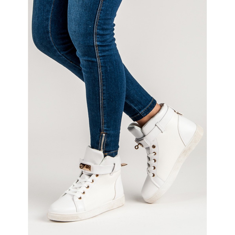 Bílé tenisky bílý 2