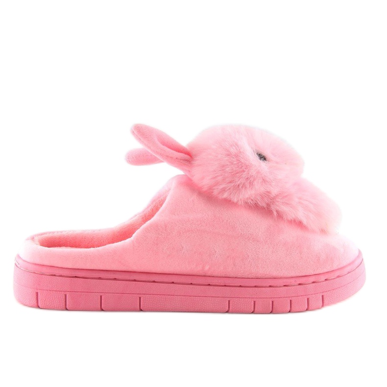 Dámské růžové pantofle zajíčci MA01 Pink růžový 1 Dámské růžové pantofle zajíčci MA01 Pink růžový 1