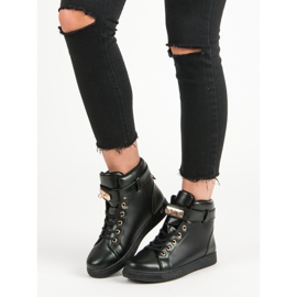 Černé tenisky černý 1