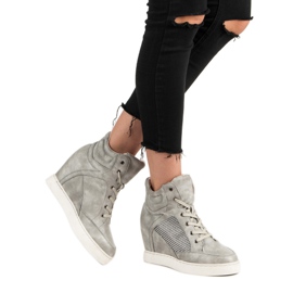 Mazzoni Šedé tenisky šedá 1