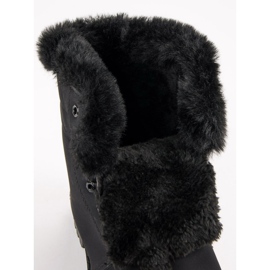 Černí lovci s kožešinou černý 1