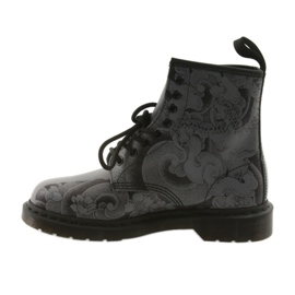 Dr. Martens 1460 OT ČERNÁ černý šedá 2