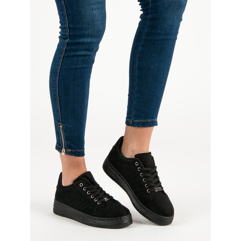 Tenisky na platformě MCKEYLOR černá 1