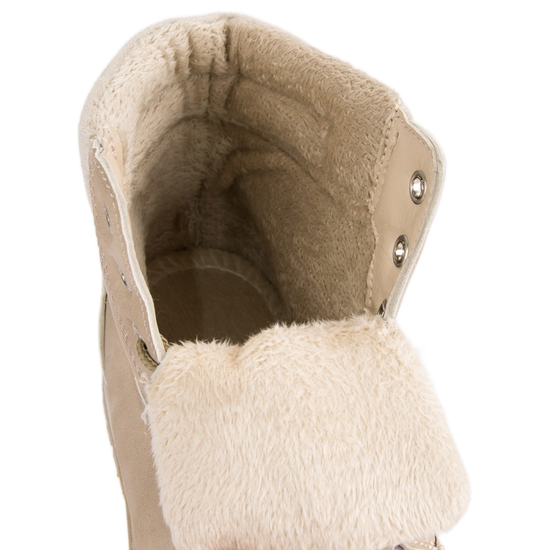 Juliet Teplé turistické boty hnědý 1