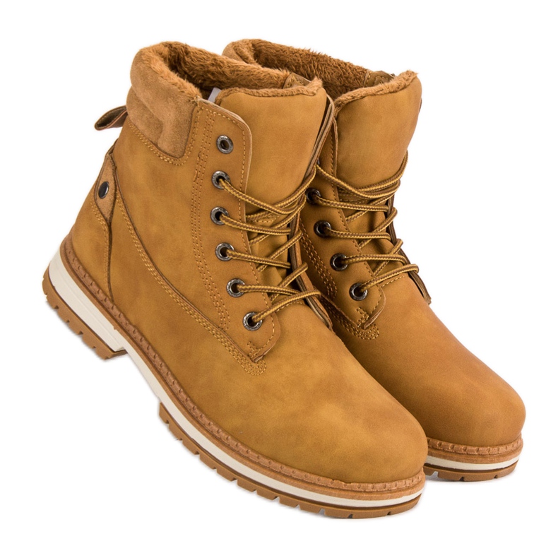 Juliet Teplé turistické boty hnědý 1