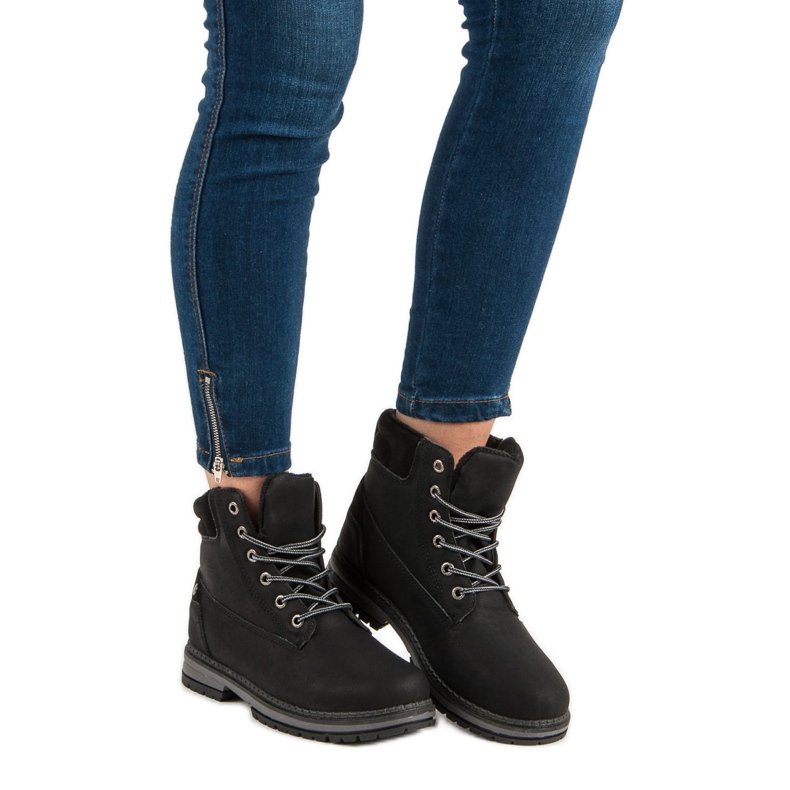 Juliet Teplé turistické boty černá 2