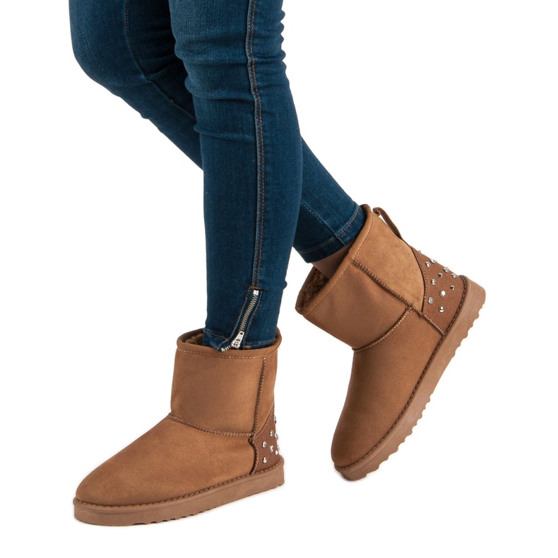 Velbloud Mukluki S Tryskami hnědý 2