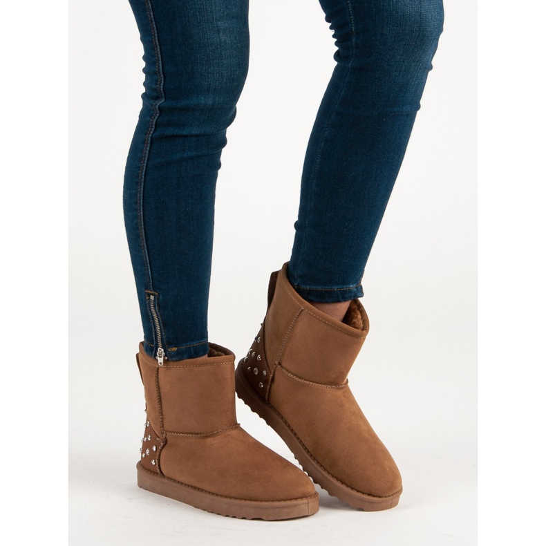 Velbloud Mukluki S Tryskami hnědý 1