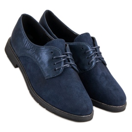 Bestelle Tmavě modré boty modrý 6