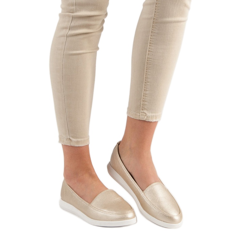 Zlaté mokasíny zlatý 1