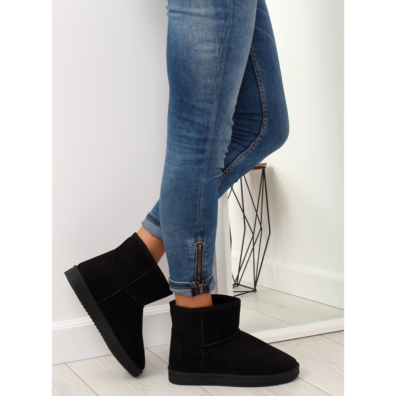 Emusy sněhové boty černé 7602-PA černé černá 2