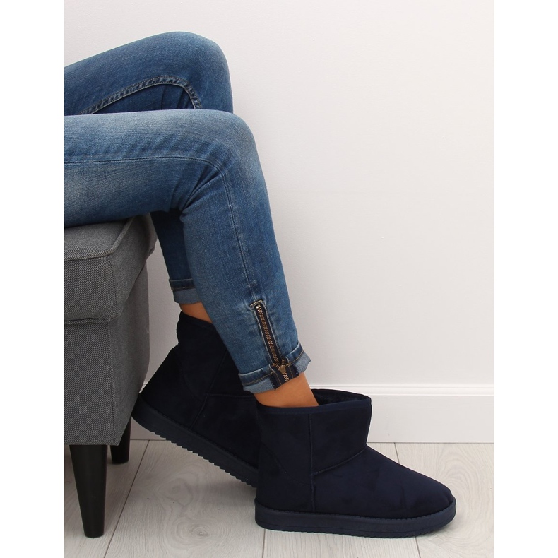 Emusy sněhové boty tmavě modrá 7602-PA modrá námořnická modrá 1