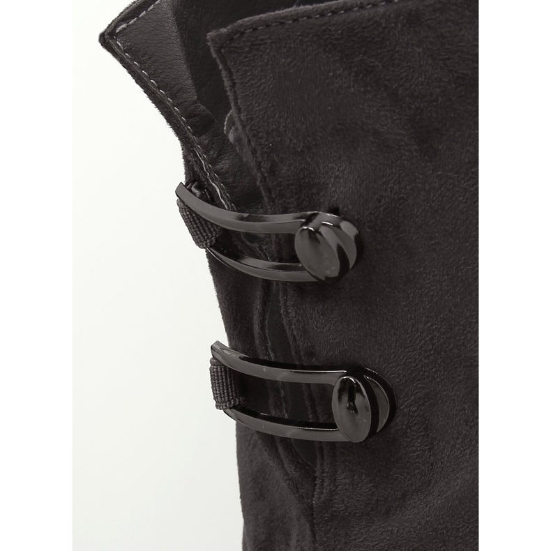 Šedá Vysoké podpatky BH131-HB Šedá 1