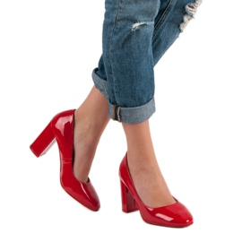 Seastar Červená lakovaná čerpadla červený 1