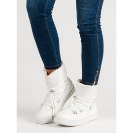 Seastar Teplé sněhové boty bílý 1