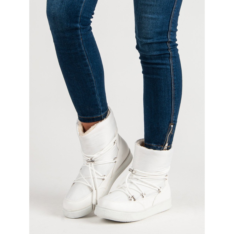 Seastar Teplé sněhové boty bílý 1