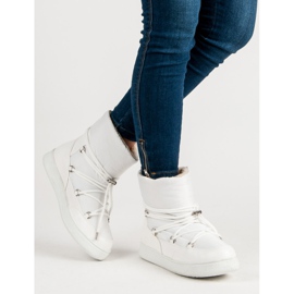 Seastar Teplé sněhové boty bílý 2