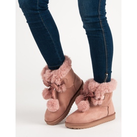 Módní pudr Mukluki růžový 1