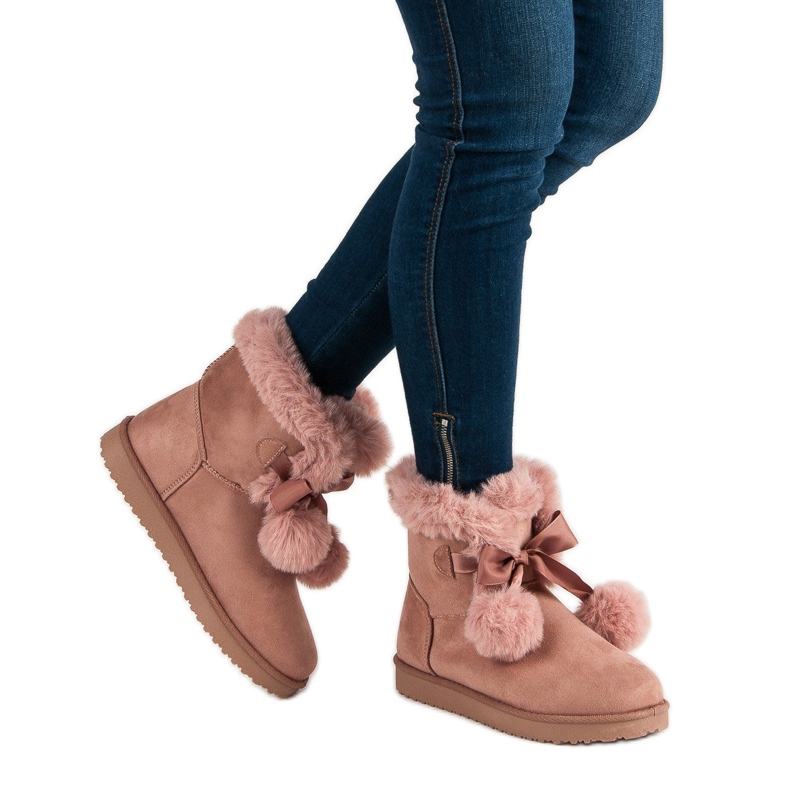 Módní pudr Mukluki růžový 2