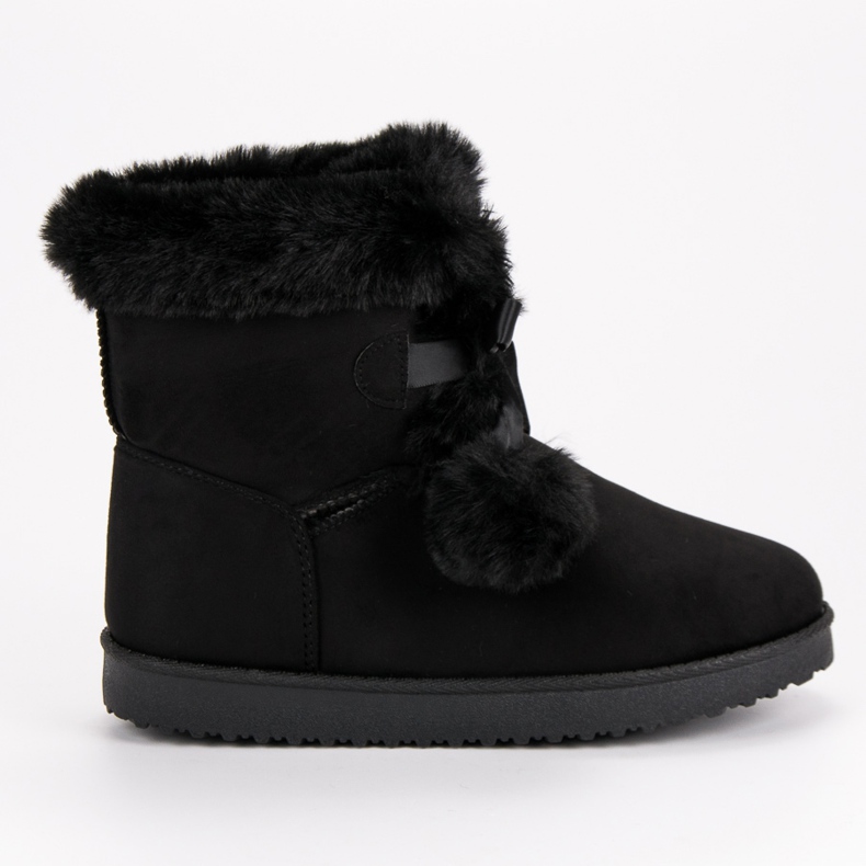 Módní černá Mukluki černý 2