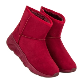 Sněhule Na Platformě červený 1