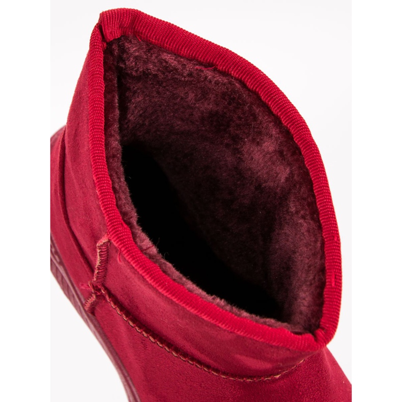 Sněhule Na Platformě červený 2