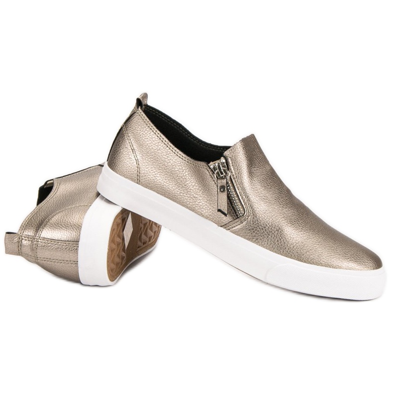 Tenisky Se Zipem žluť 1