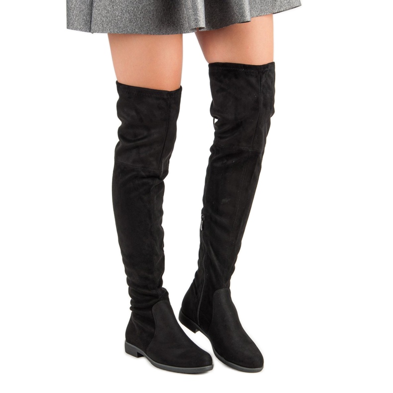 R'S Klasika přes kolena černá 2