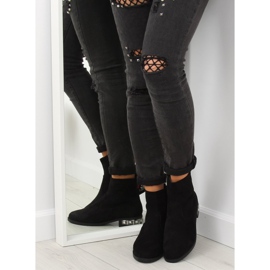 Černá Černá dámská obuv 168-176 Černá černý 1