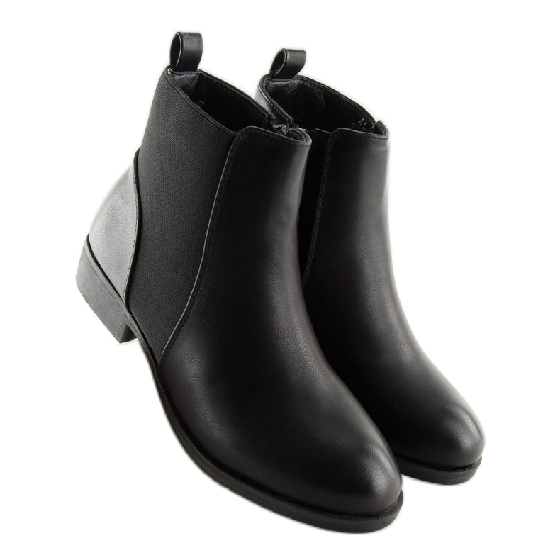 Černé dámské boty Chelsea 3776 Black černý 1