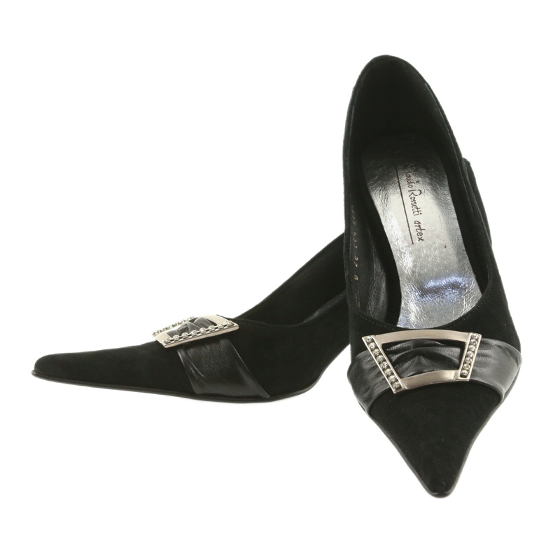 BM Kožené lodičky černá 4 BM Kožené lodičky černá 4