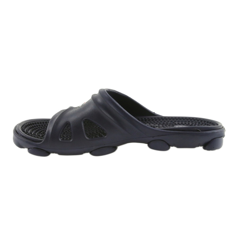 Tmavě modré pánské bazénové pantofle American Club námořnická modrá 2