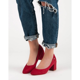 Klasické lodičky VINCEZA červený 2